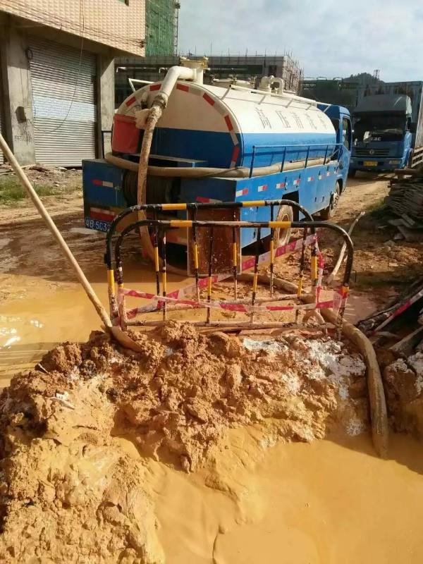 天河工地淤泥清淤