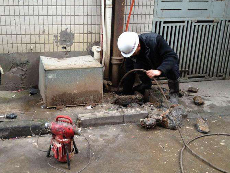 天河疏通下水道-洗菜池疏通