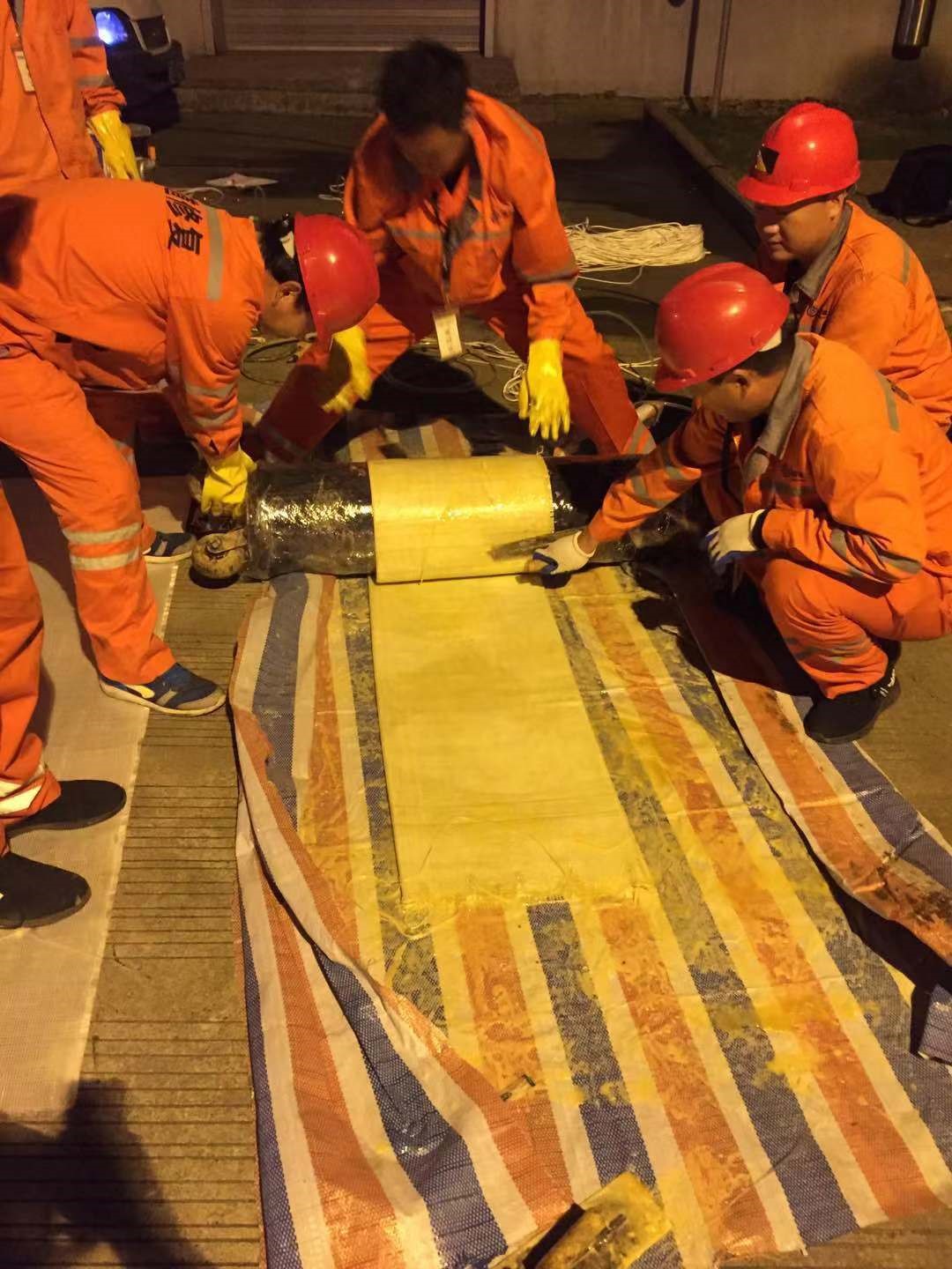 天河CIPP局部树脂固化法