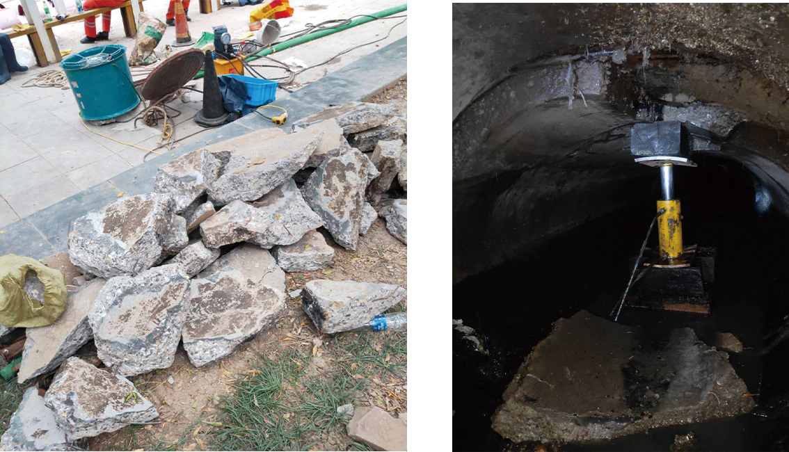 天河管道预处理